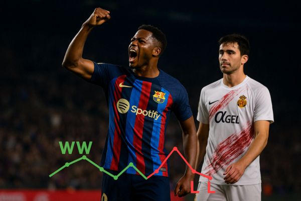 Nhận định bóng đá Phong độ gần đây của Barcelona vs Mallorca