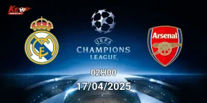 Nhận định bóng đá Real Madrid vs Arsenal 17/4