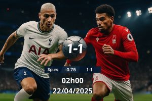 Nhận định bóng đá Tottenhamm vs Nottingham ngày 22/04