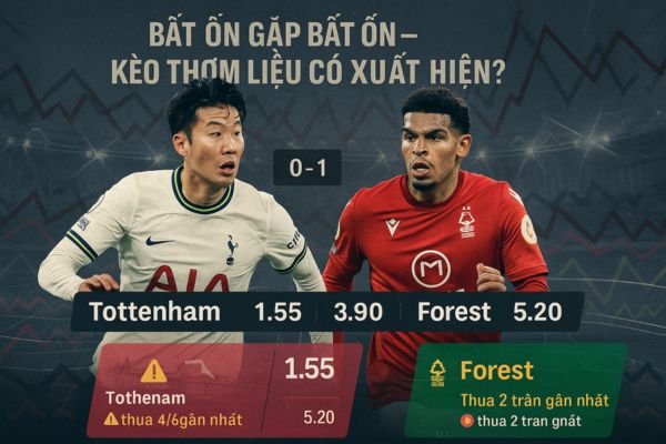 Nhận định bóng đá Phong độ gần đây của Tottenham vs Nottingham