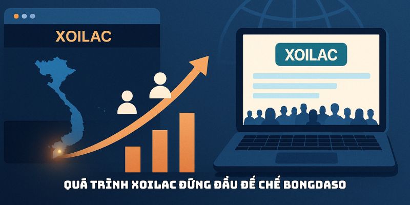 Quá trình XOILAC đứng đầu đế chế Bóng đá số
