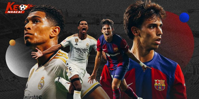  Tổng quan lực lượng giữa Barcelona và Real Madrid