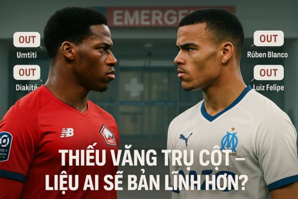 Nhận định bóng đá Tương quan lực lượng của Lille vs Marseille