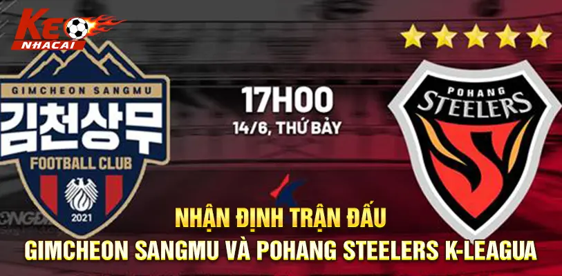 Gimcheon Sangmu vs Pohang Steelers