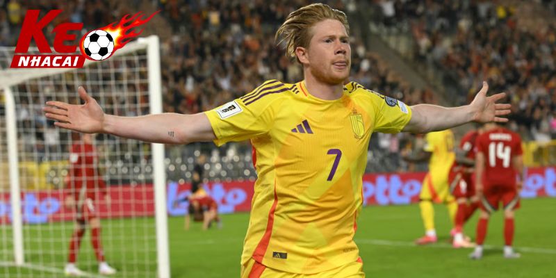 Trận Bỉ đấu với Wales: De Bruyne toả sáng