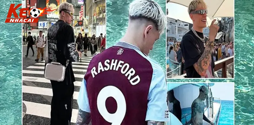 Garnacho mặc áo Aston Villa, khiến fan MU tranh cãi dữ dội